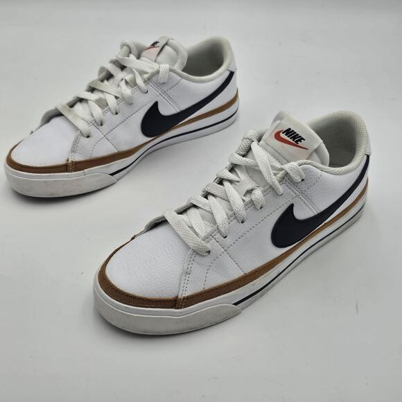 Nike Court Legacy CU4149-102 White/Desert/Ochre Women's Size 8 - Picture 5 of 12